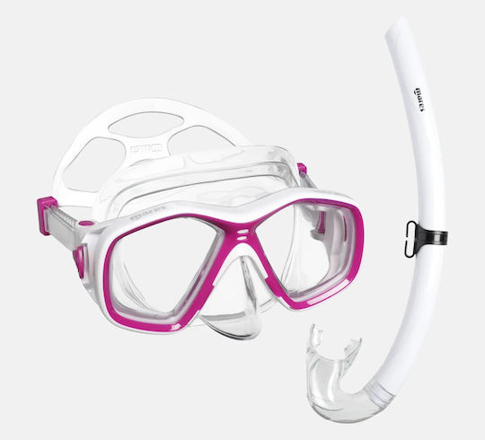 Mares Tapu Mască De Scufundare Cu Snorkel Transparentă
