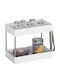 ArteLibre Tabletop Plastic Rack 40x22x31cm White