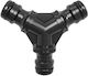 Triple Quick Connector Irrigation Fitting