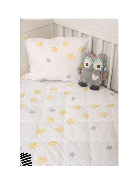 Biokarpet Naf Naf Little Zoo 301 Weiß Kinderdecken Set
