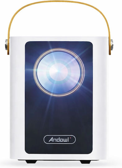 Andowl Mini Proiector DLP Lampă LED cu Difuzoare Încorporate