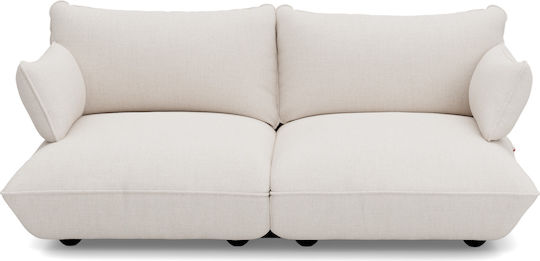 Sumo Τριθέσιος Καναπές Creme 210x108x90εκ.