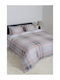 Viokarpet Duvet Cover Naf Naf Summit 153 Andes Orange Set Duvet Cover Single