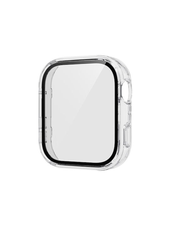 Tempered Film Integrated Plastic Case in Transparent Colour for Huawei Watch Fit 4
