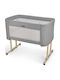 Inglesina Cradle with Mattress and Wheels Gray