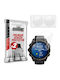 Set 2 Grizzglass Ceramicfilm Protective Films Compatible Garmin Fenix 8 43mm Transparent