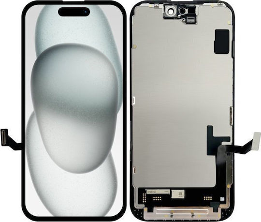 Fhd Screen with Touch Mechanism for Iphone 15 (Gold)