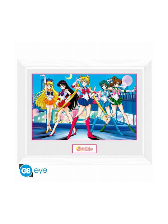 Sailor Moon 5 Sailor Warriors Poster Frame 31x41cm