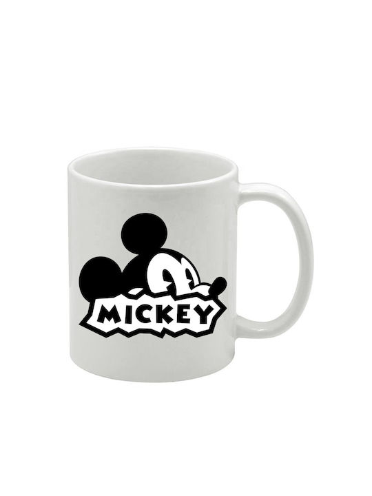 Λευκή Κούπα Mickey Mouse