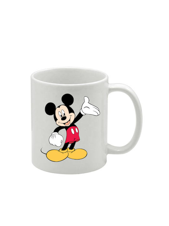 Λευκή Κούπα Mickey Mouse