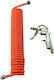 Air Blow Gun 5m Pu Hose Pneumatic Precise Cleaning Easy To Use