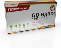 Fit & Shape Go Hard Supplement for Libido & Testosterone Enhancement 60 Capsules