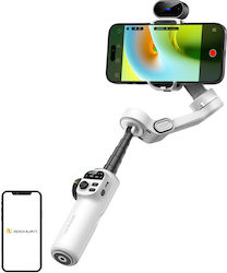Aochuan X2 Gimbal Pentru Telefon Mobil Cu Stabilizare Pe 3 Axe Și 2 Ore Durata Bateriei Alb