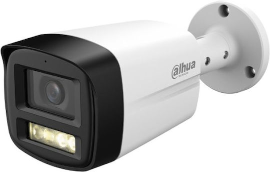 Dahua HAC-HFW1801TLM-IL-A-0280B-S3-DIP CCTV Cameră de Supraveghere 4K Rezistentă la Apă cu Microfon și Obiectiv 2.8mm