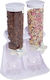 Relaxdays Distribuitor de Cereale cu 2 Containere