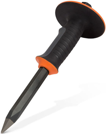 Dălți Ascuțite Zidărie 30 Cm Mâner Ergonomic Scut Protecție Oțel Aliat