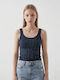 Sleeveless Petrol Women's Tank Top