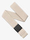 Elastic Men's Knitted Webbing Belt Beige