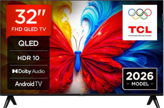 TCL Smart TV 32" Full HD QLED 32S5L HDR (2026)