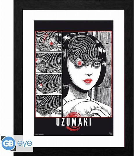 Junji Ito Uzumaki Poster Frame 31x41cm