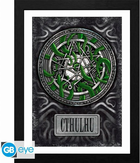 Cthulhu Necronomicon Постер Рамка 31x41см