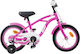 vidaXL Bicicletă De Munte Pentru Copii Roz 12"