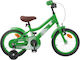 vidaXL 16 Zoll Kinderfahrrad Grün