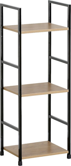 Подов Melden Дъб/Черен 29.1x23.5x80см Подов Melden Дъб/Черен 29.1x23.5x80см