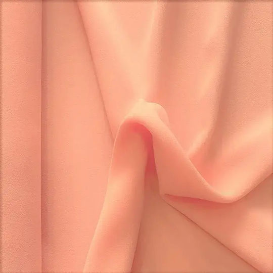 Decoration Fabric by the Meter Width 150cm Salmon -