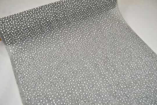 LiebeQueen Cotton Decoration Fabric 50x500cm Gray