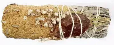 Raumdüftiges Natürliches Pflanzliches Räucherstäbchen Weißer Salbei Palo Santo & Amber 10 Cm/20 g