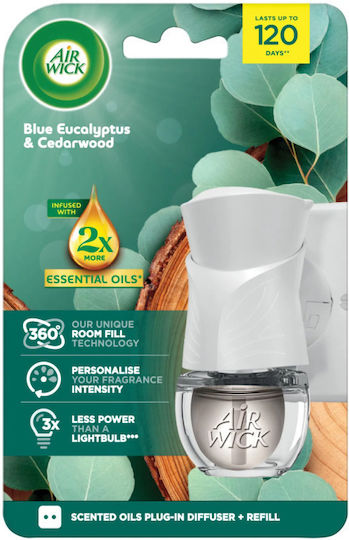 Air Wick Raumdüfte + Ersatz Co 19ml Eukalyptus & Zedernholz