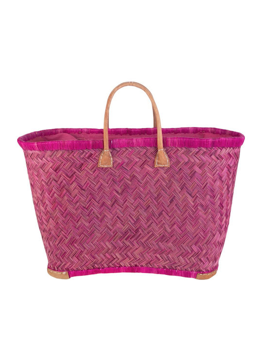 Kbas Korbweide Strandtasche Wasserdicht Fuchsia Kbas Korbweide Strandtasche Wasserdicht Fuchsia