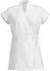 Egochef Chef Coat Female White with Short Sleeve
