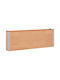 vidaXL WPC Blumenkasten Braun 200x30x72cm