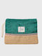 Set Fabric Women's Handbag Green