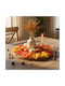 Set 9 Decorative Autumn Leaves 28 Cm Warm Colors Yellow Orange Red