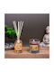 Scented Candle Reed Diffuser Set Gingerbread Scent 120 G + 100 Ml
