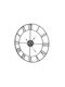 Antique Wall Clock Black Ø47.5cm