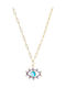 Loisir Necklace Eye Light Blue
