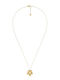 Edblad Lucky Charm Necklace with Flower Design Made of Gold Plated Steel