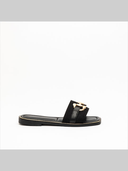 Women's Flat Sandals Black