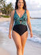 One Piece Swimsuit Turquoise