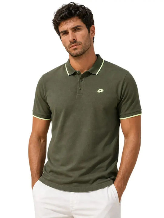 Polo Athletic Short Sleeve Blouse Olive