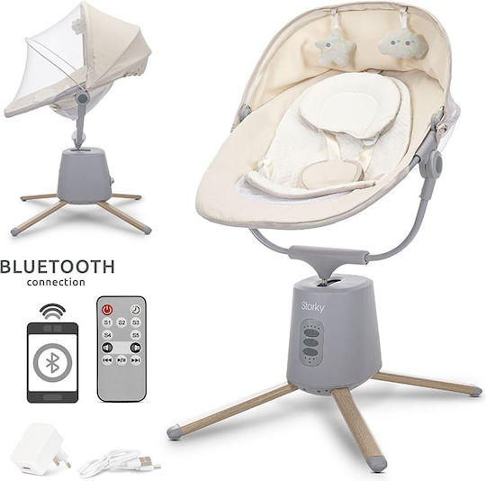 Lorelli Storky Electric Balansoare și Leagăne Bebeluşi Bej Lorelli Storky Electric Balansoare și Leagăne Bebeluşi Bej