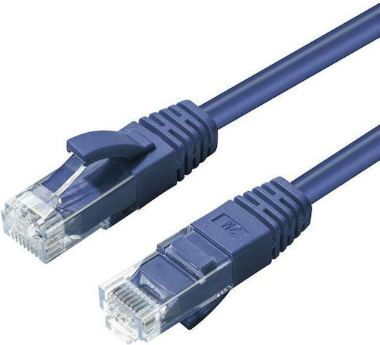 Microconnect U/UTP Cat.5e Netzwerkkabel Ethernet 0.5m Blau