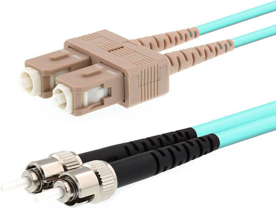 Microconnect Καλώδιο Οπτικής Ίνας 5m Τιρκουάζ
