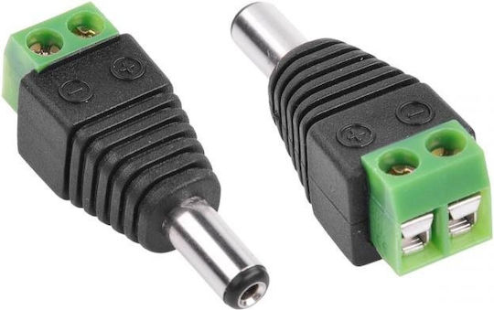 292680 Fiş Alimentare 5.5x2.1 Clemă Feminin Set 10 Bucăți