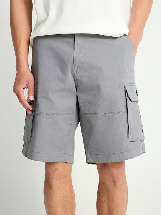 Funky Buddha Men's Cargo Shorts Gray