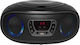 Denver Форито Ихосистема с Радио / Bluetooth / USB / CD Черно